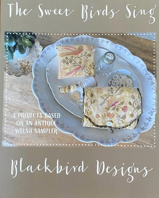 The Sweet Birds Sing by Blackbird Designs - Cross Stitch Paper Pattern