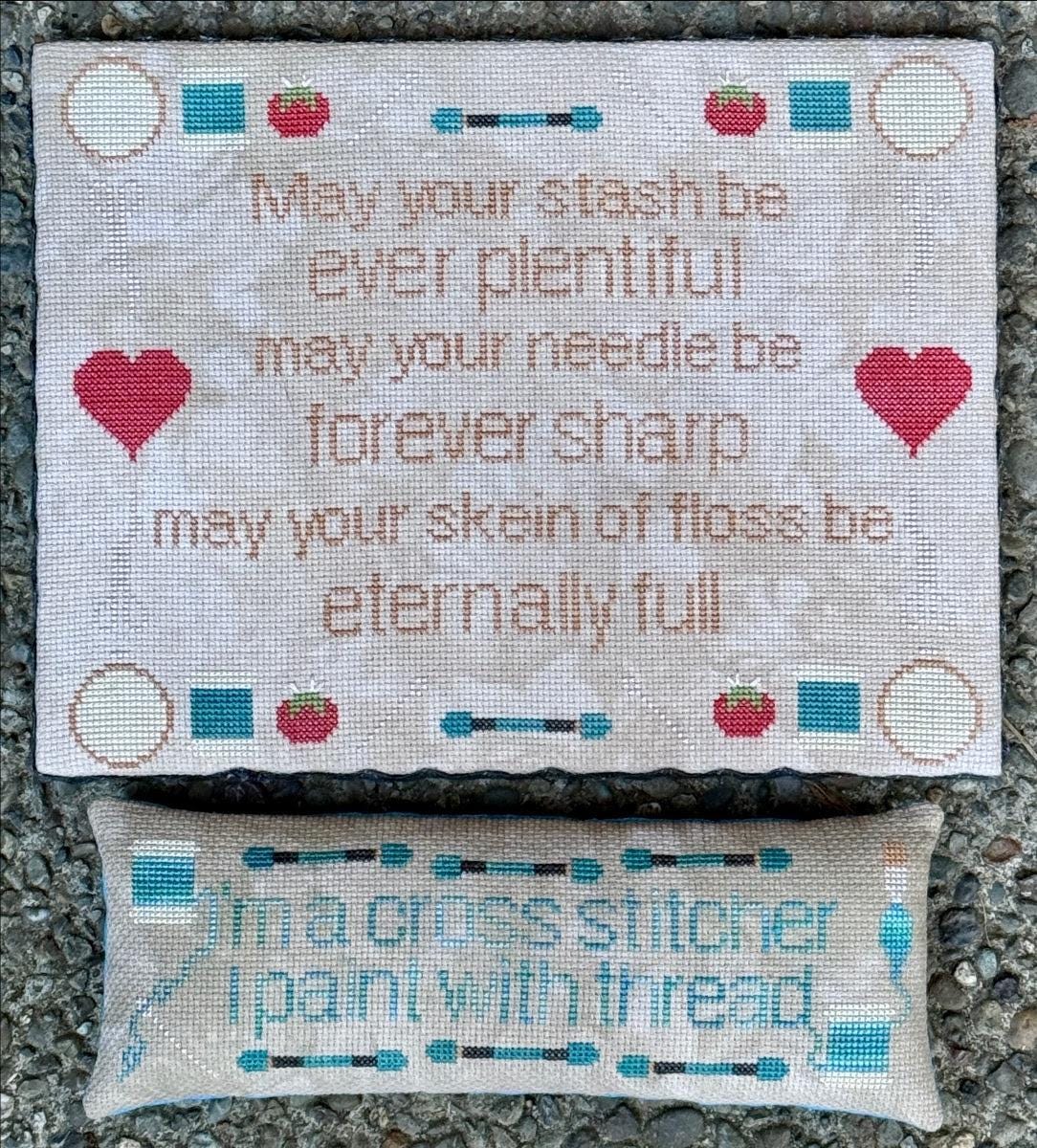 A Stitcher's Blessing - Cross Stitch Paper Pattern