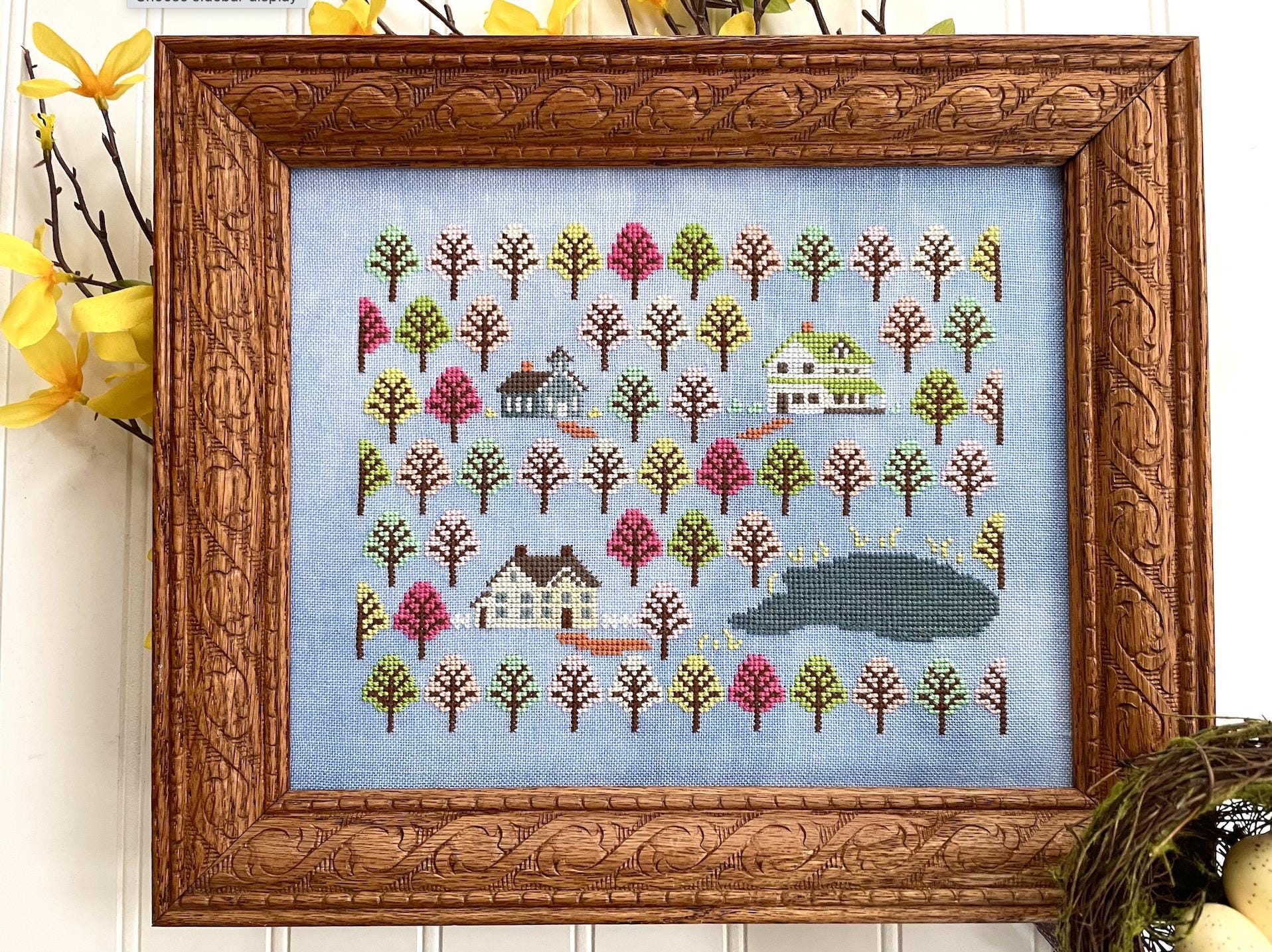 Anne's Orchard by Petal Pusher - Cross Stitch Paper Pattern