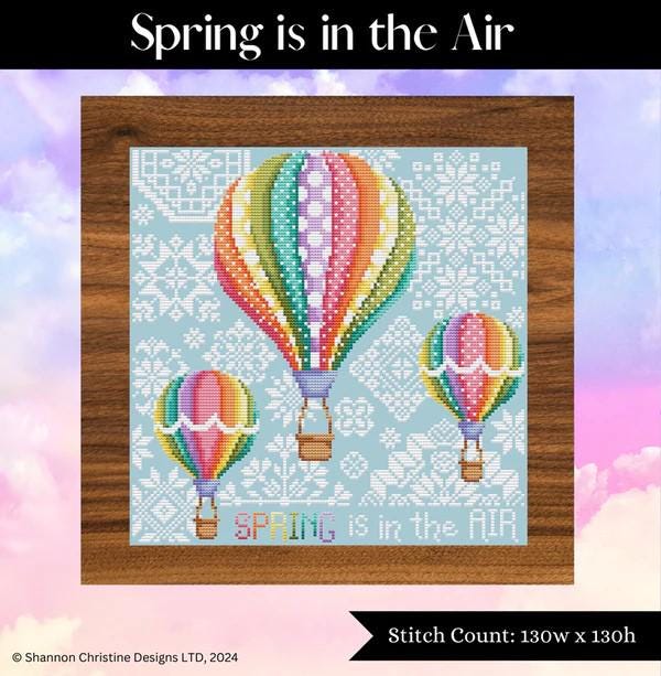 Spring is in the Air - Cross Stitch Paper Pattern