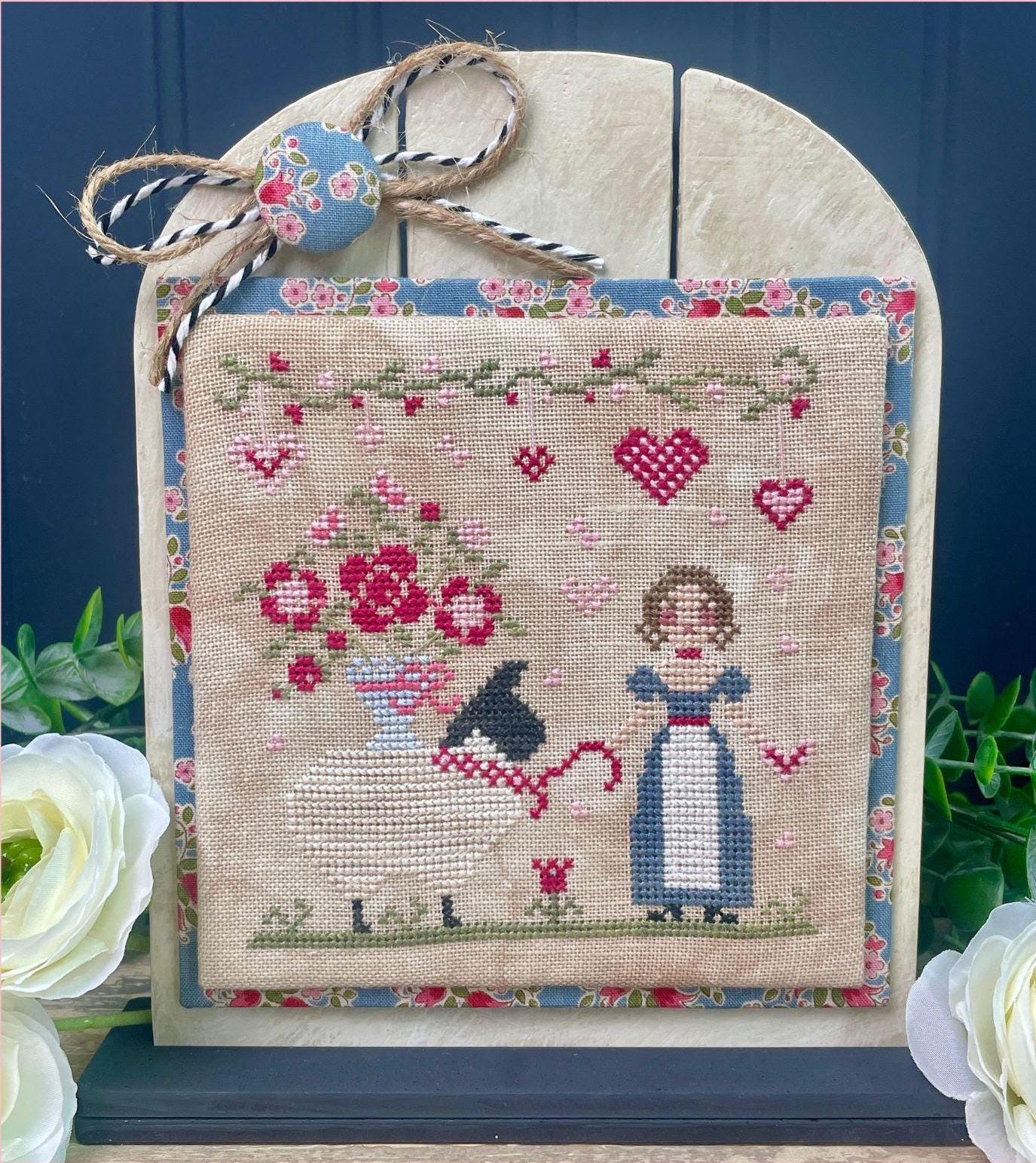 Love Ewe Cross Stitch Pattern by The Proper Stitcher - 2025 Nashville Needlework Market