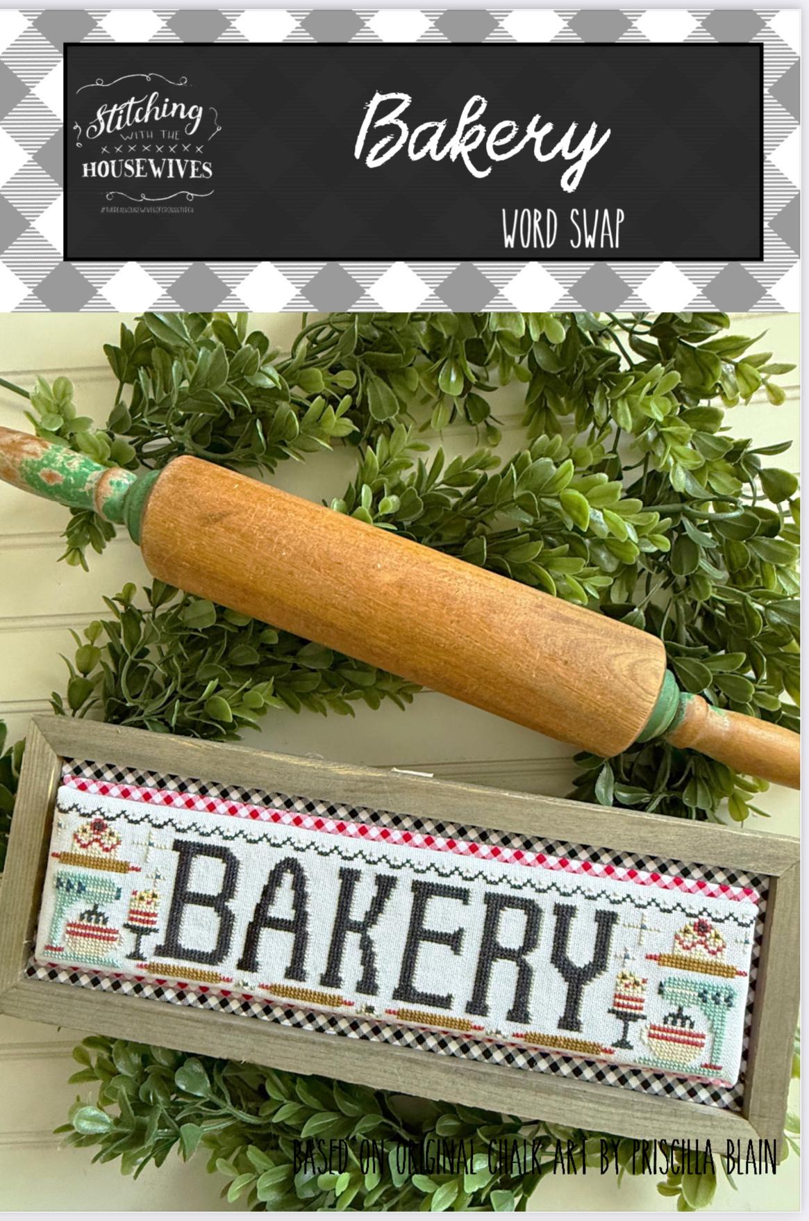 Bakery by Stitching with the Housewives - Cross Stitch Paper Pattern