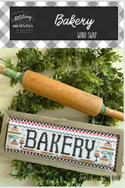 Bakery by Stitching with the Housewives - Cross Stitch Paper Pattern
