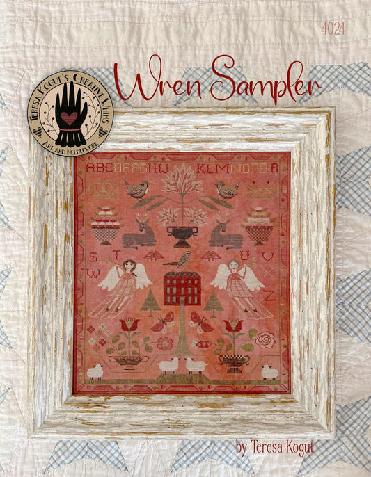 Wren Sampler by Teresa Kogut - Cross Stitch Paper Pattern