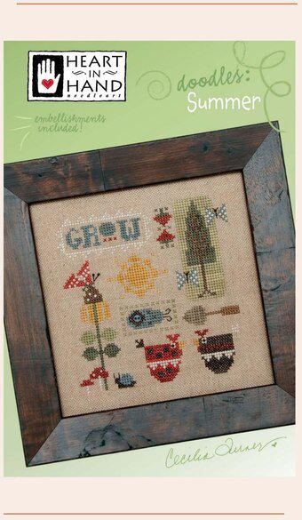 Doodles: Summer - Cross Stitch Paper Pattern