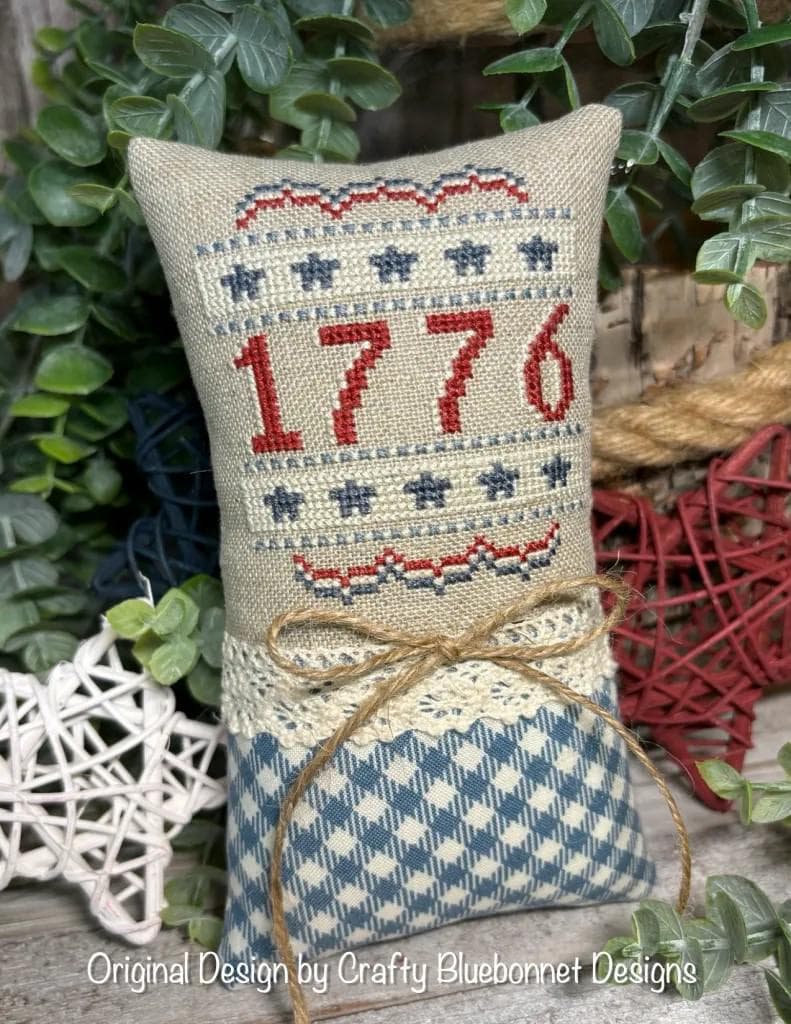 1776 by Crafty Bluebonnet Designs - Cross Stitch Paper Pattern