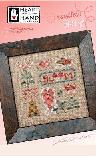 Doodles: Spring by Heart in Hand Needleart - Cross Stitch Paper Pattern