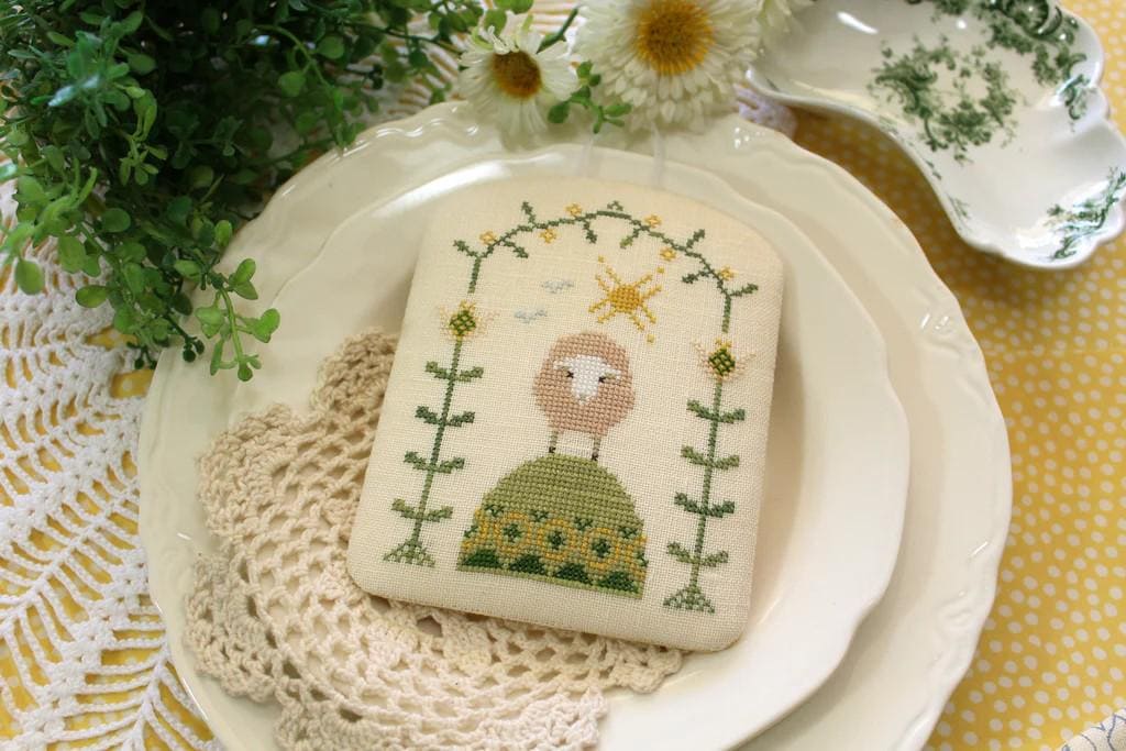 The Shepherd's Year August by October House Fiber Arts - Cross Stitch Paper Pattern