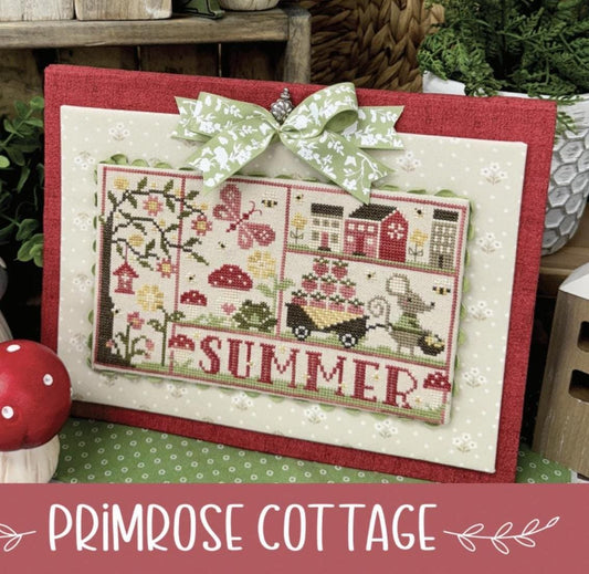 Seasonal Samplings Summer by Primrose Cottage Stitches - Cross Stitch Paper Pattern