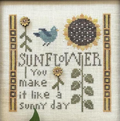 Sunny Day - Cross Stitch Paper Pattern