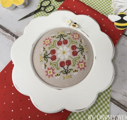 Garden Variety Cherries by Primrose Cottage Stitches - Cross Stitch Paper Pattern