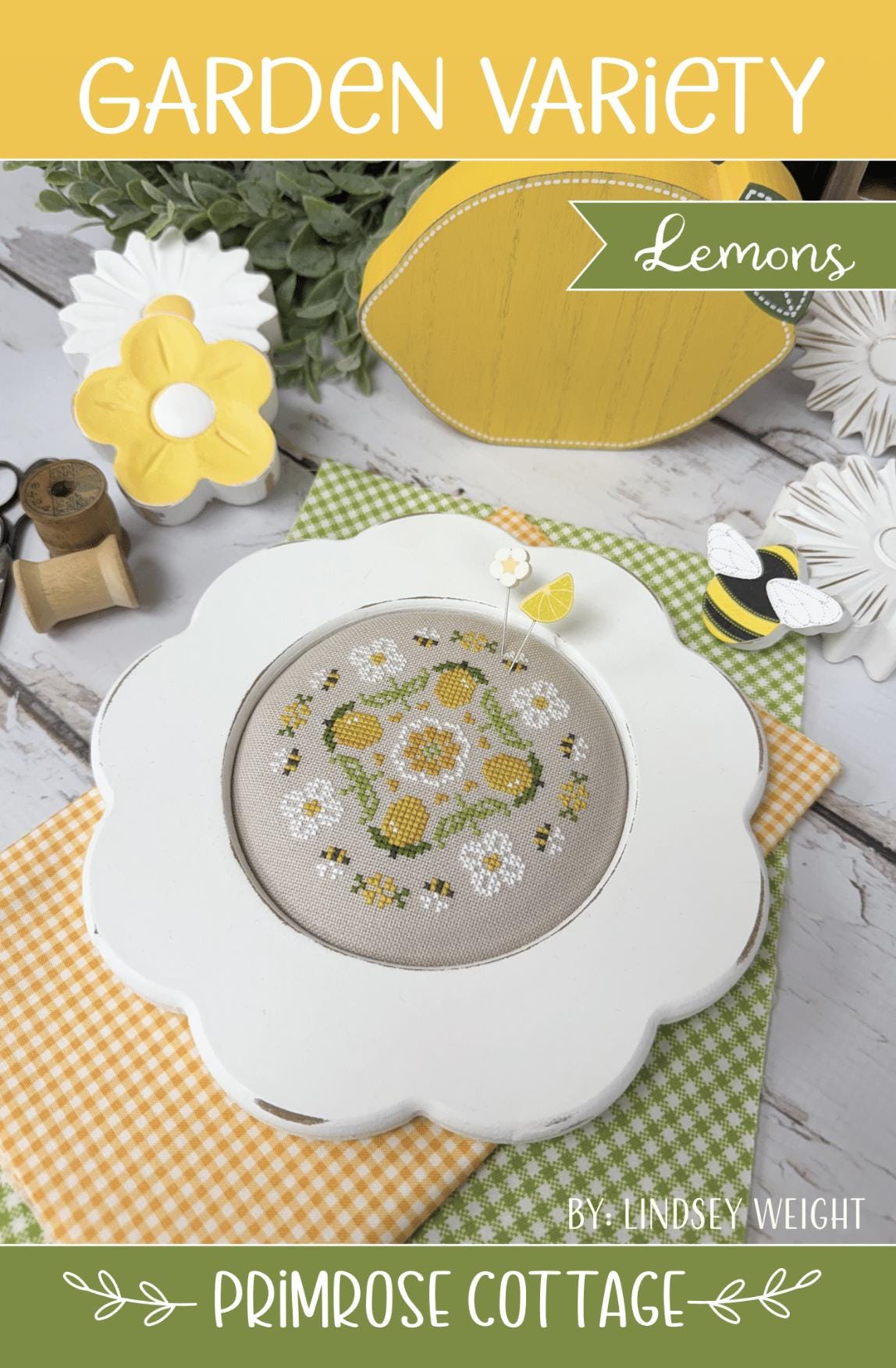 Garden Variety Lemons - Cross Stitch Paper Pattern