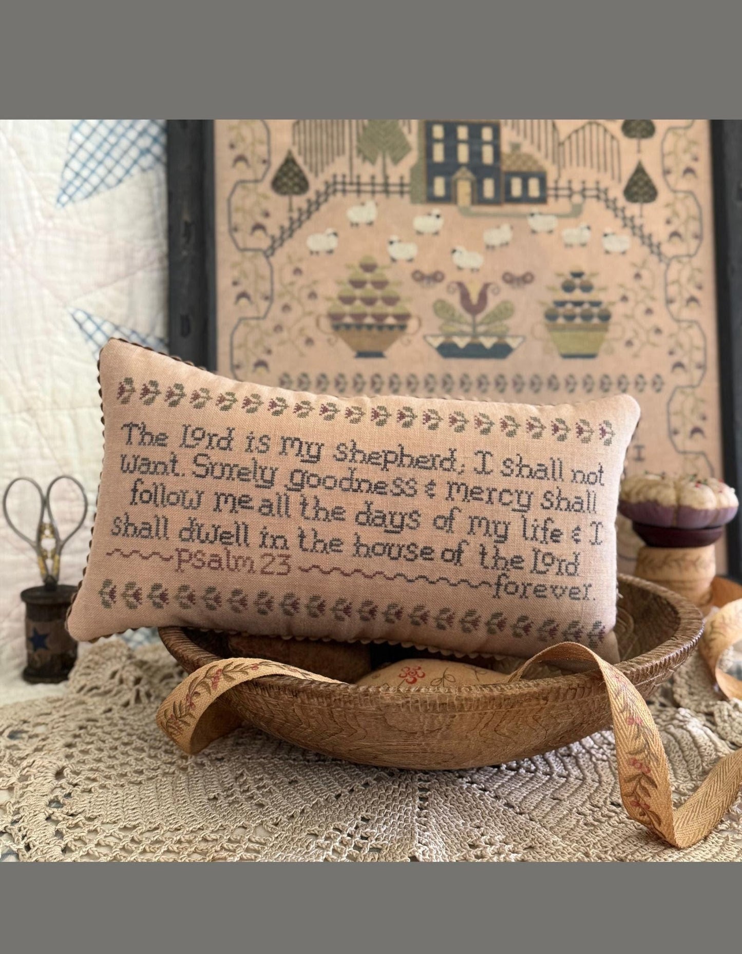 Goodness & Mercy Booklet by Teresa Kogut - Cross Stitch Paper Pattern