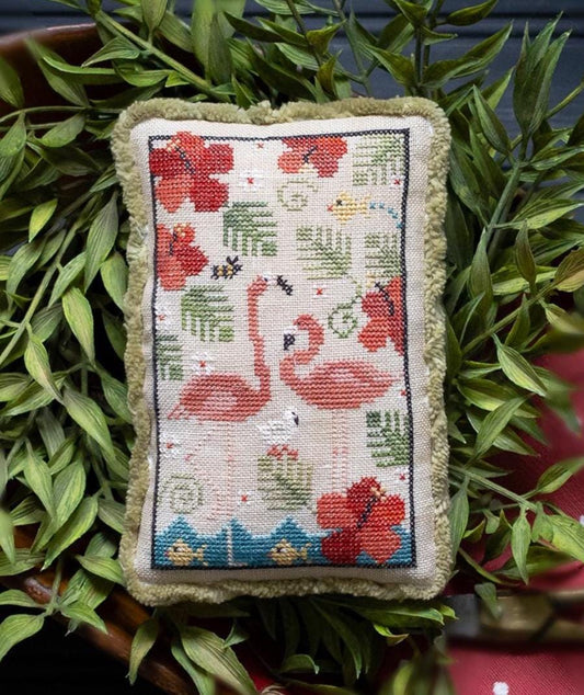 Tropic Troupe by Plum Street Samplers - Cross Stitch Paper Pattern
