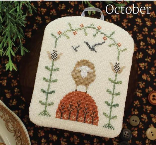 The Shepherd's Year (October) by October House Fiber Arts - Cross Stitch Paper Pattern