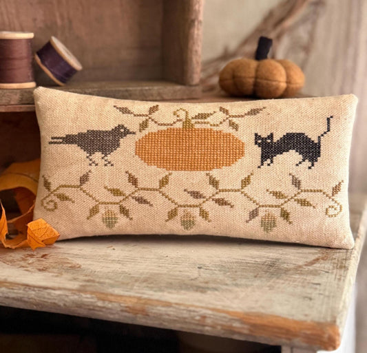 Pumpkin Playtime by Notforgotten Farm - Cross Stitch Paper Pattern