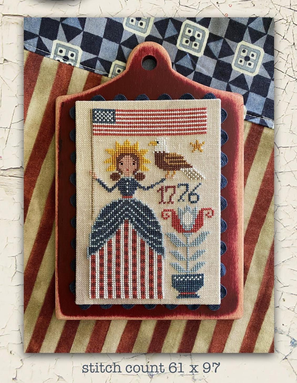 NEW! Miss Liberty by Teresa Kogut - Cross Stitch Paper Pattern