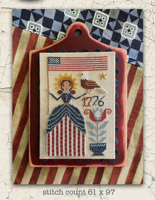 NEW! Miss Liberty by Teresa Kogut - Cross Stitch Paper Pattern