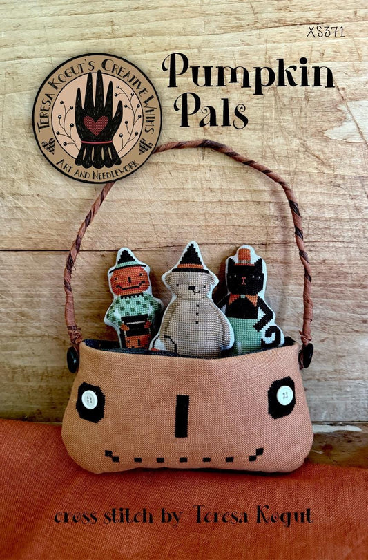 Pumpkin Pals by Teresa Kogut - Cross Stitch Paper Pattern