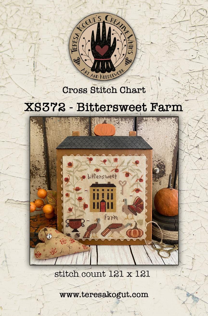Bittersweet Farm by Teresa Kogut - Cross Stitch Paper Pattern