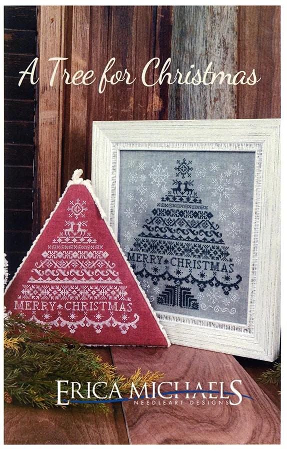 A Tree for Christmas by Erica Michaels - Cross Stitch Paper Pattern