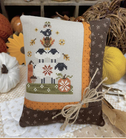 Autumn Ewe by Primrose Cottage Stitches - Cross Stitch Paper Pattern