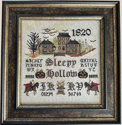 Sleepy Hollow Sampler by Finally A Farmgirl - Cross Stitch Paper Pattern