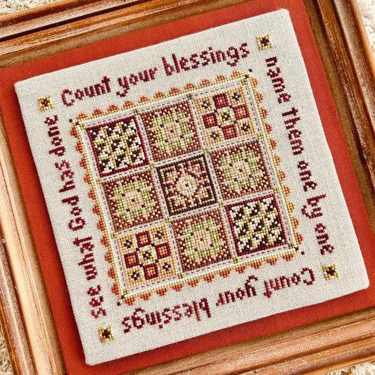 Count Your Blessings by Sweet Wing Studio - Cross Stitch Paper Pattern