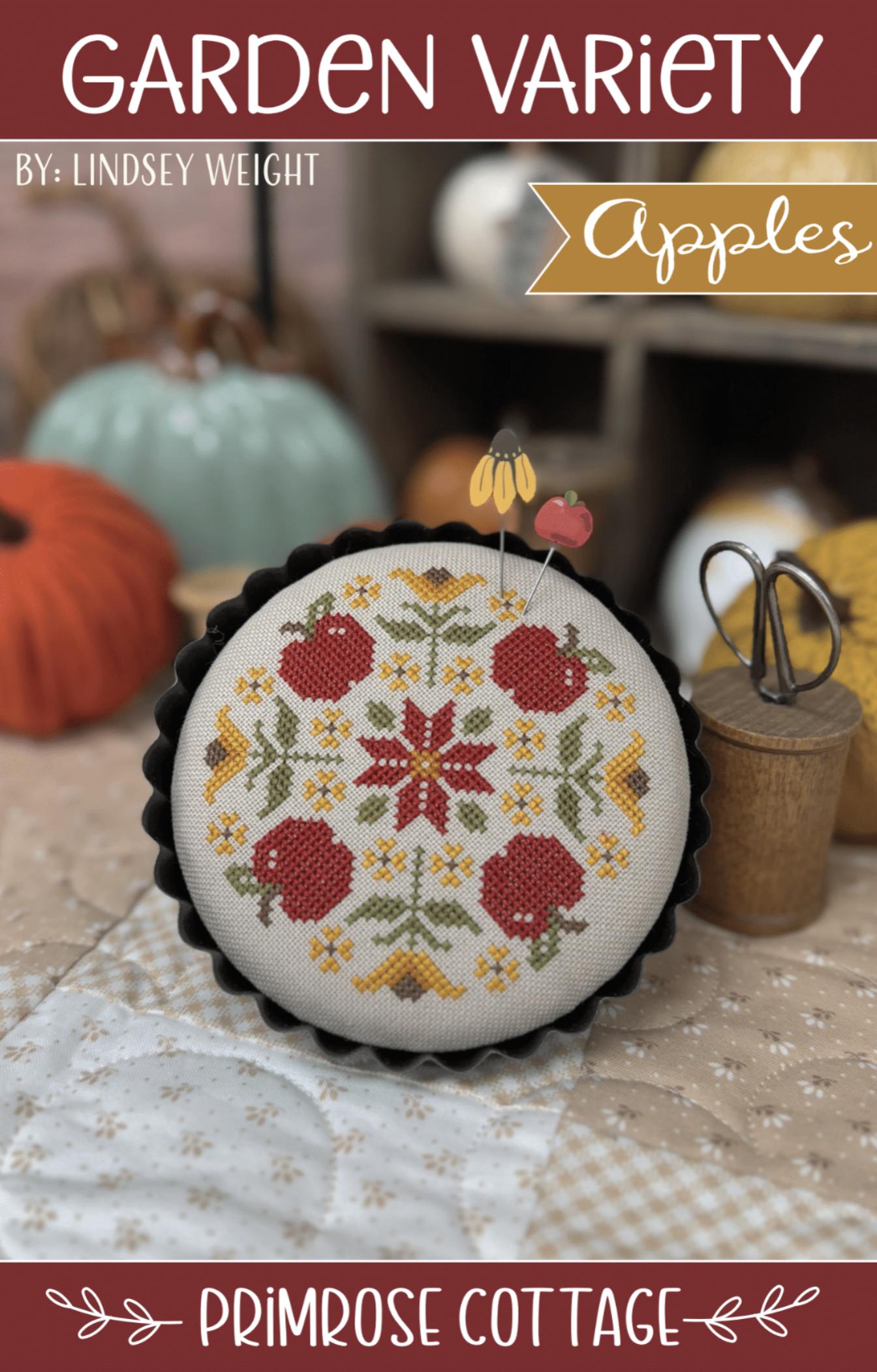 Garden Variety Apples by Primrose Cottage Stitches - Cross Stitch Paper Pattern
