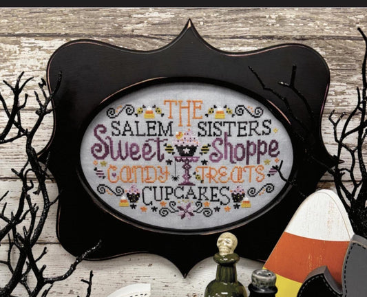 Salem Sisters Sweet Shoppe by Primrose Cottage Stitches - Cross Stitch Paper Pattern