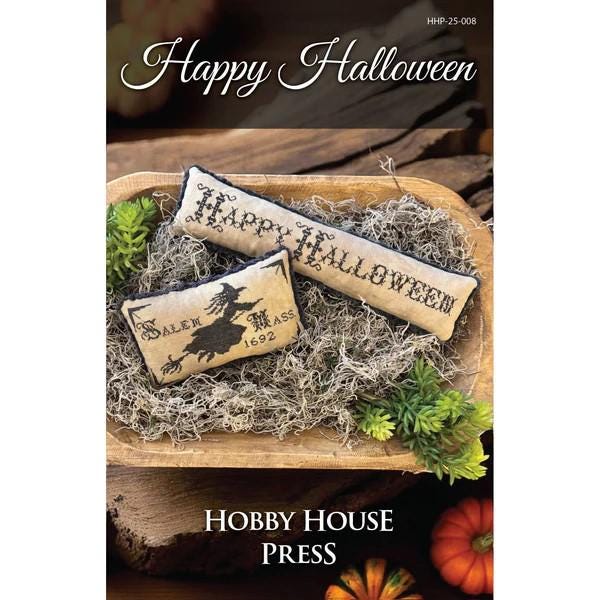 Happy Halloween by Hobby House Press - Cross Stitch Paper Pattern