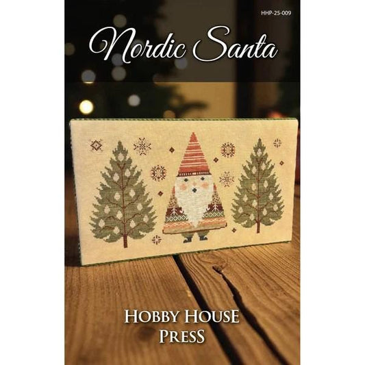 Nordic Santa by Hobby House Press - Cross Stitch Paper Pattern