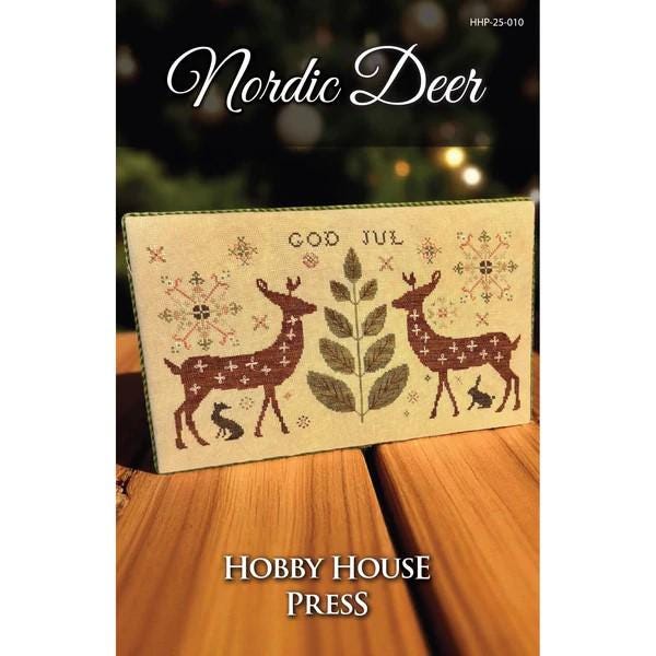 Nordic Deer by Hobby House Press - Cross Stitch Paper Pattern