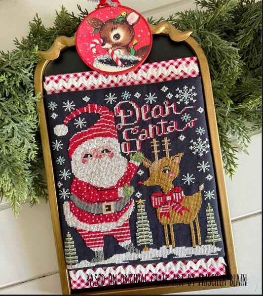 Dear Santa - Cross Stitch Paper Pattern