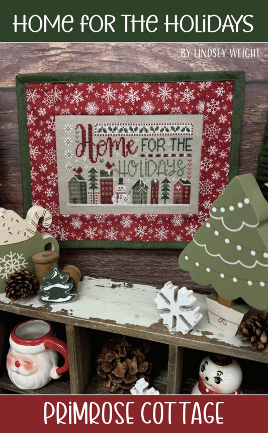 Home for the Holidays by Primrose Cottage Stitches - Cross Stitch Paper Pattern