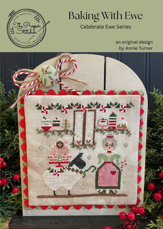 Baking with Ewe by The Proper Stitcher - Cross Stitch Paper Pattern