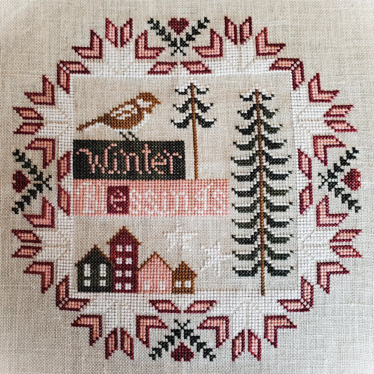 Blessings by The Artsy Housewife - Cross Stitch Paper Pattern
