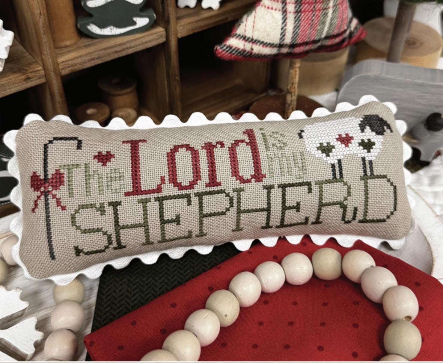 The Lord is my Shepherd - Cross Stitch Paper Pattern