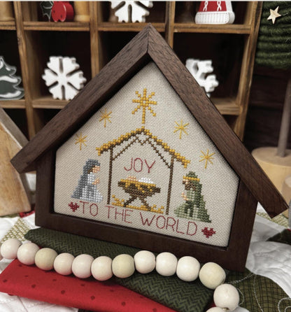 NEW! Joy to the World by Primrose Cottage Stitches - Cross Stitch Paper Pattern