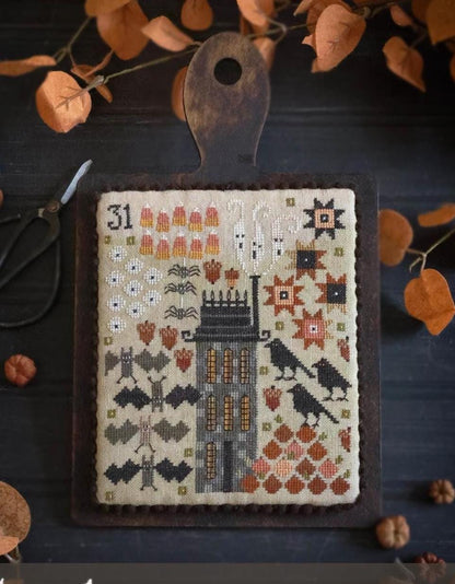 Charbooterie Board by Plum Street Samplers - Cross Stitch Paper Pattern