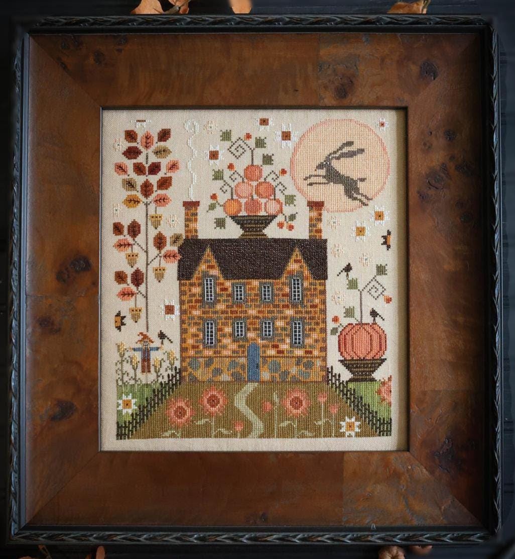 NEW!! Autumn Moon by Plum Street Samplers - Cross Stitch Paper Pattern