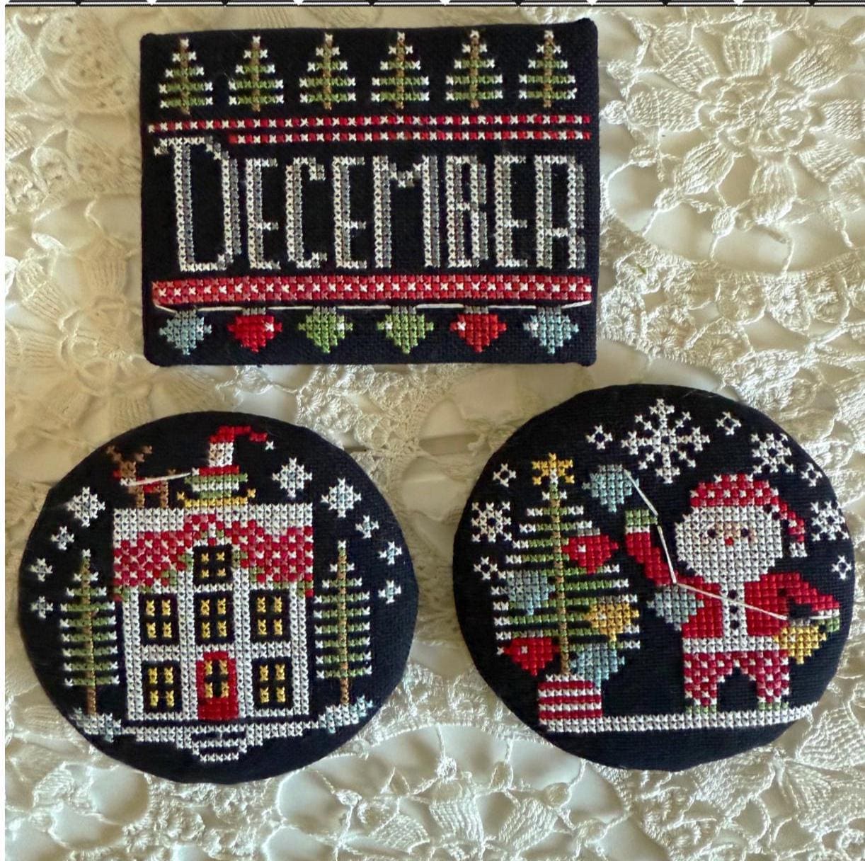 NEW!! Good Old Days Minis - December - by Stitching With The Housewives - Cross Stitch Paper Pattern