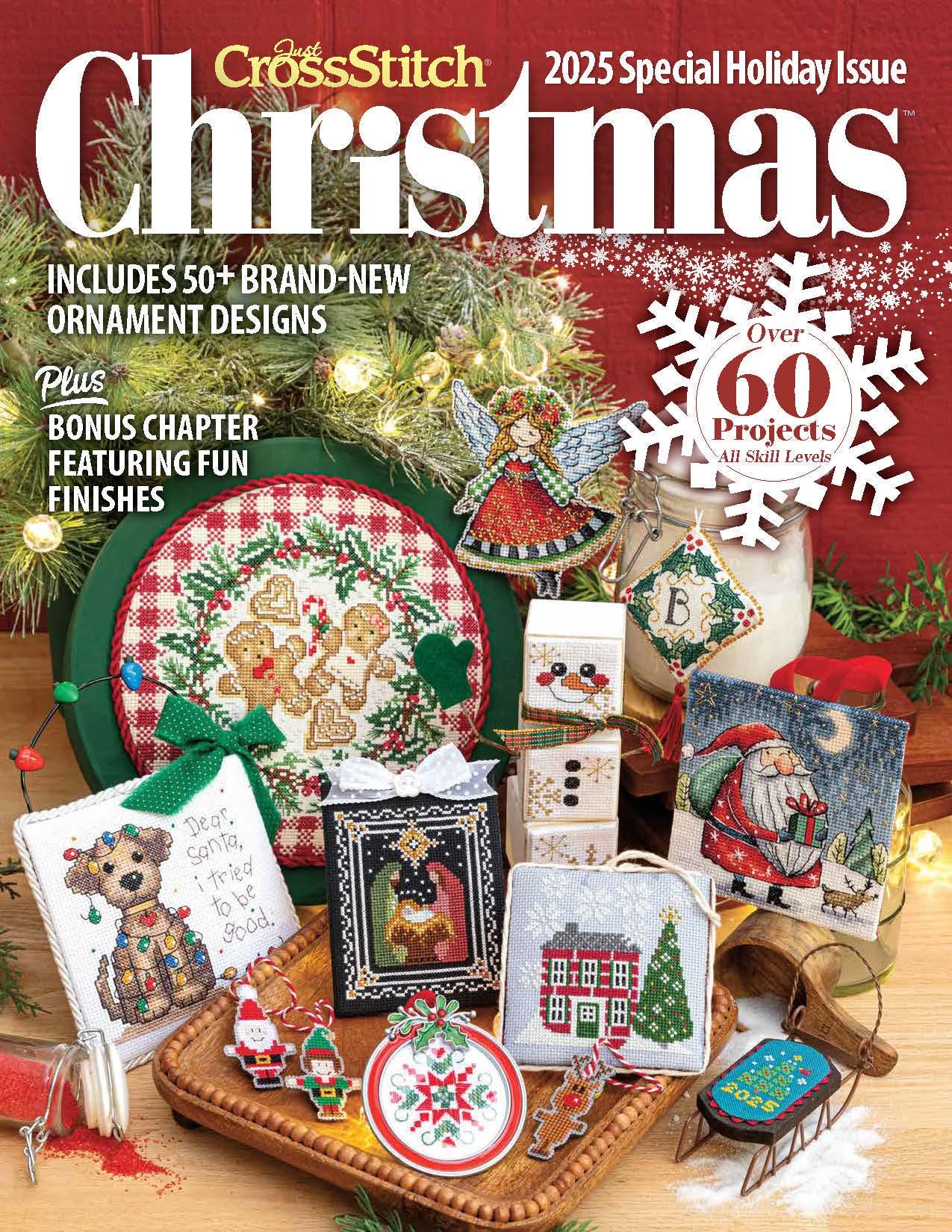 NEW! Just Cross Stitch Christmas 2025 Magazine