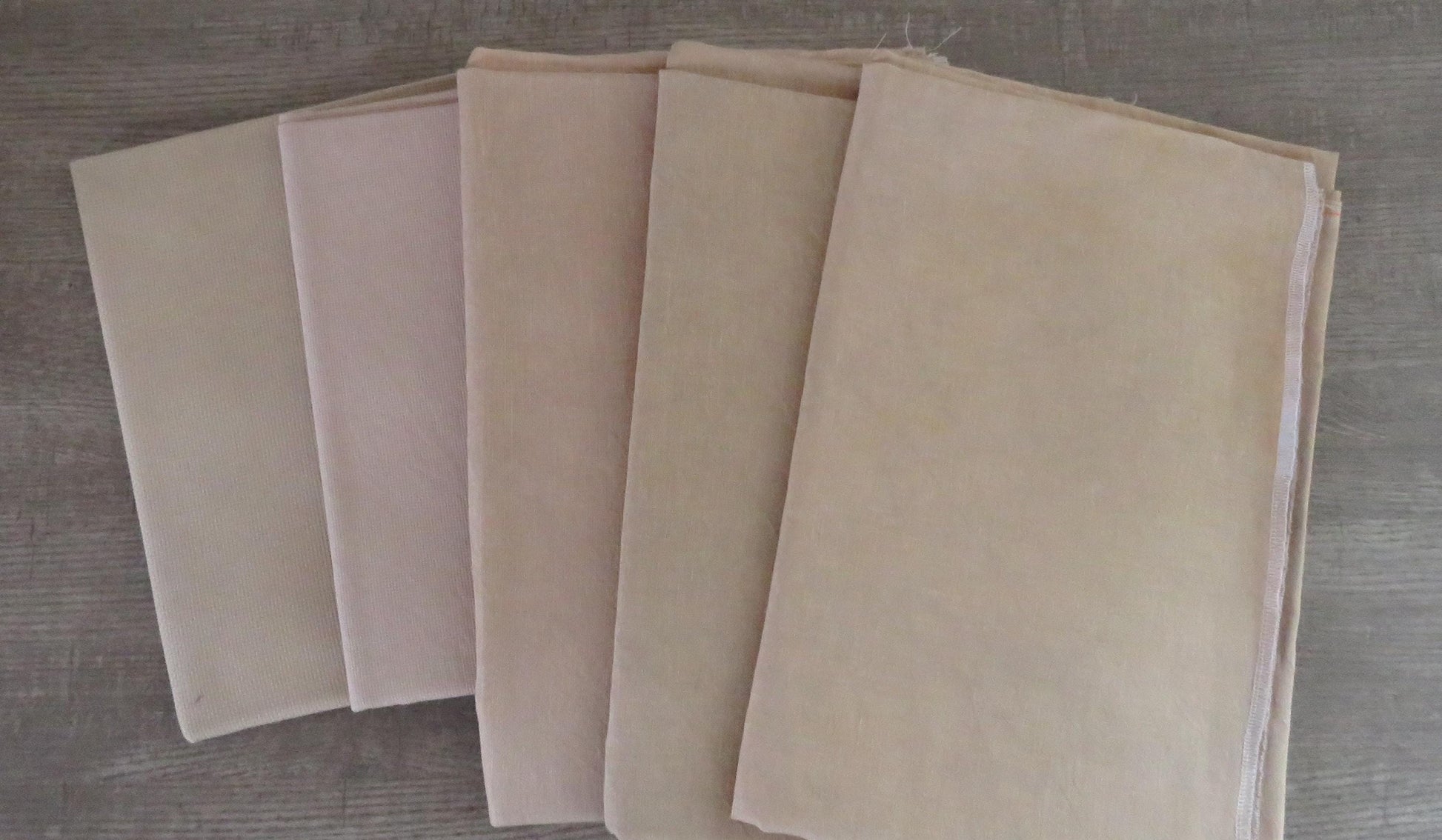 32 count HOGBRISTLE Linen Fabric - Hand Dyed by Fox and Rabbit - approximately 18" x 26"