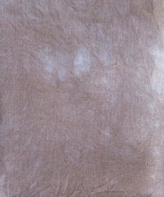 36 count DIRTY PIRATE Linen Fabric - Hand Dyed by Barefoot Needleart - approximately 17" x 25.5"
