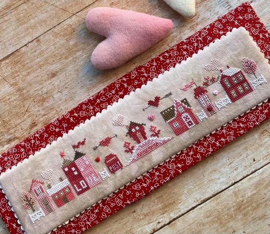 Big-Hearted Tiny Town by Heart in Hand Needleart - Cross Stitch Paper Pattern