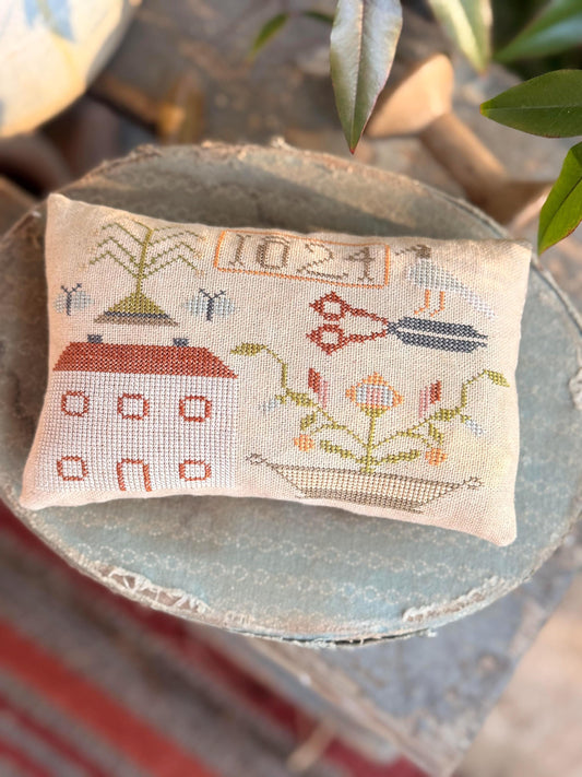 Little Farmhouse - Spring - Cross Stitch Paper Pattern