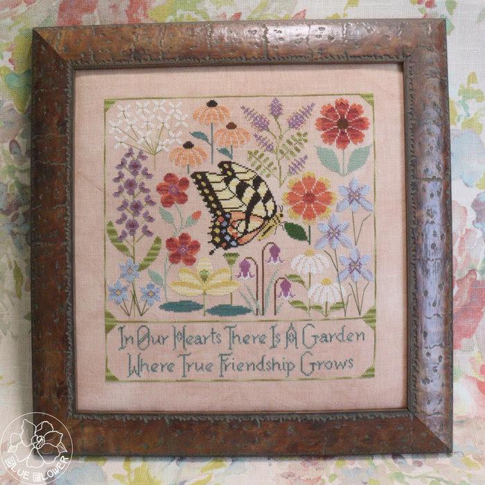 Heart's Garden - Cross Stitch Paper Pattern