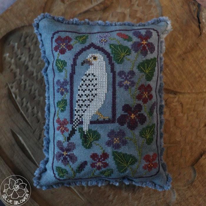 Tudor Falcon - Cross Stitch Paper Pattern