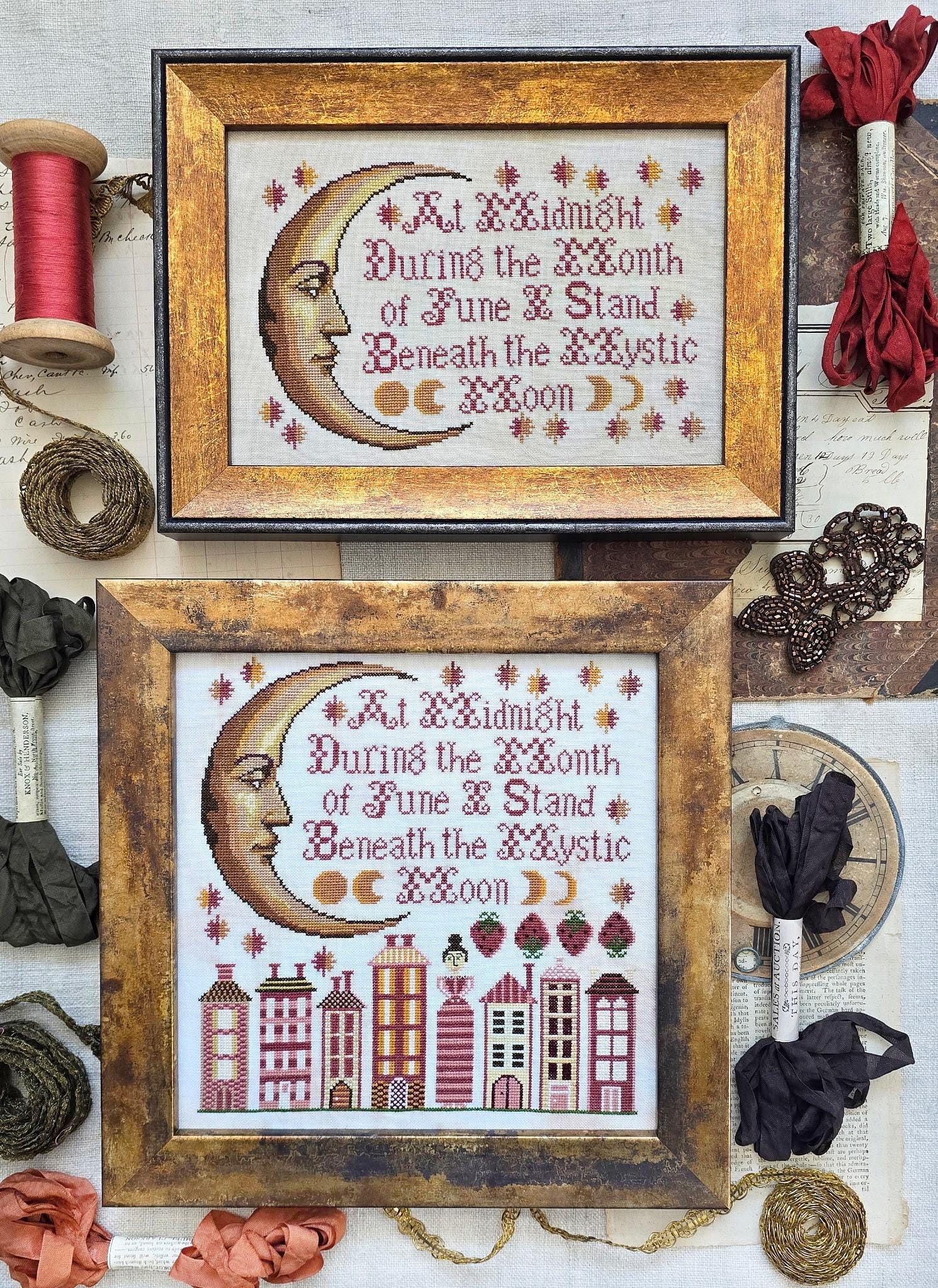 Mystic Moon - Cross Stitch Paper Pattern